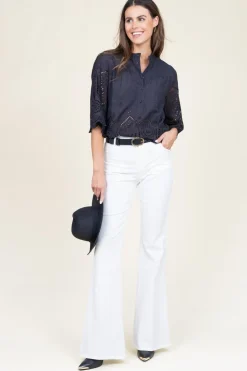 Flared Jeans Grazia | White... | Kocca | Little Soho