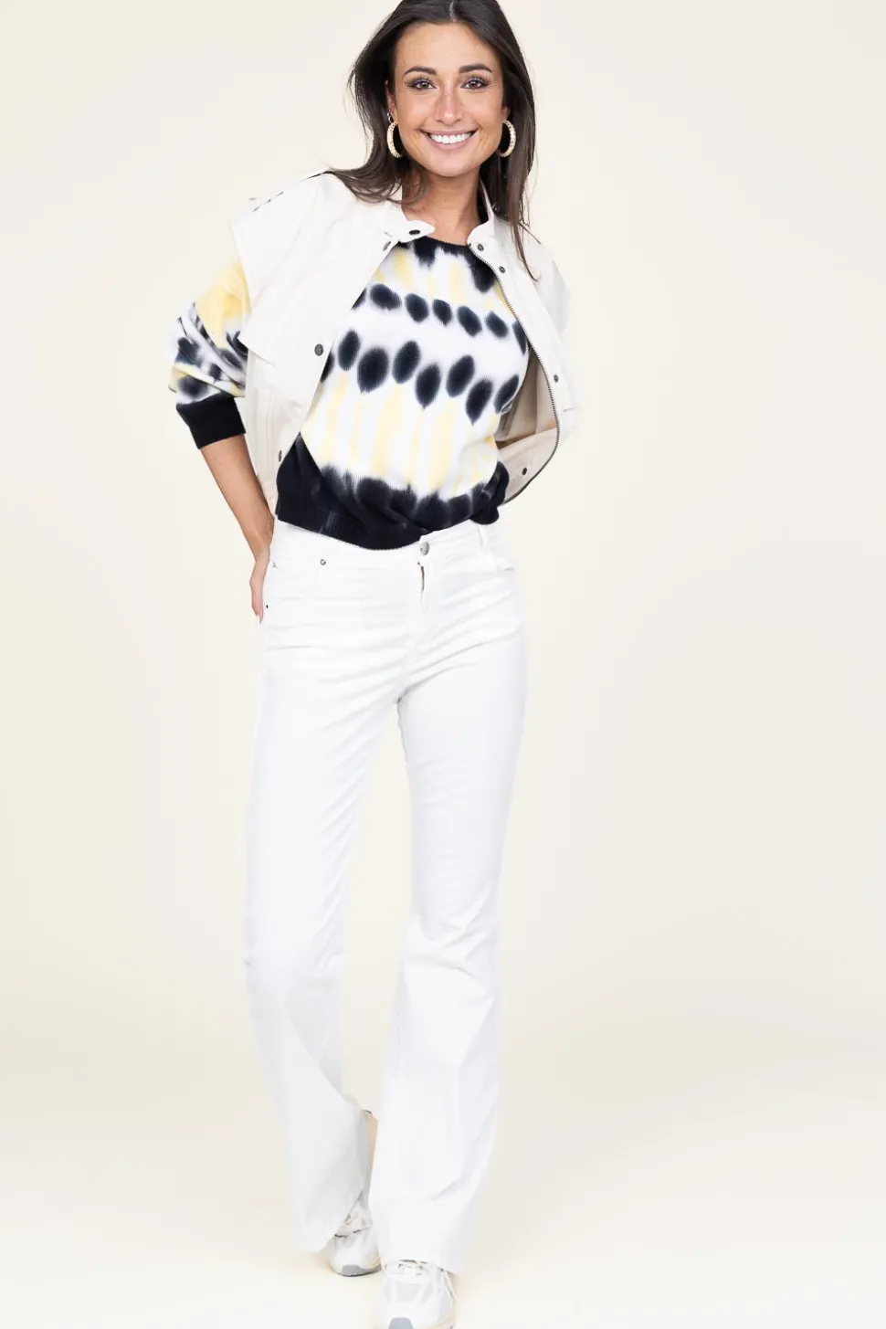 Flared Jeans Grazia | White... | Kocca | Little Soho
