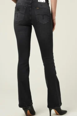 Flared Stretch Jeans Melrose L32 | Black... | Lois Jeans | Little Soho