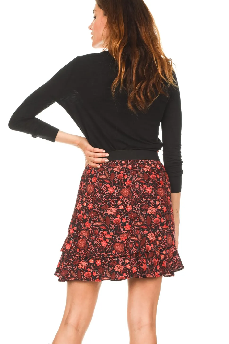 Floral Skirt Jaden | Red... | Berenice | Little Soho