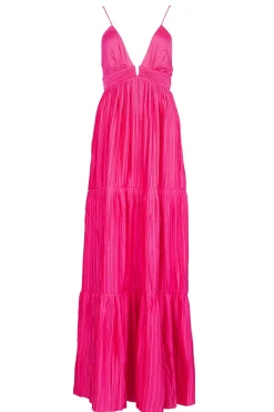 Flowey Maxi Dress Wasta | Pink... | Ba&Sh | Little Soho