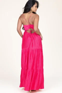 Flowey Maxi Dress Wasta | Pink... | Ba&Sh | Little Soho