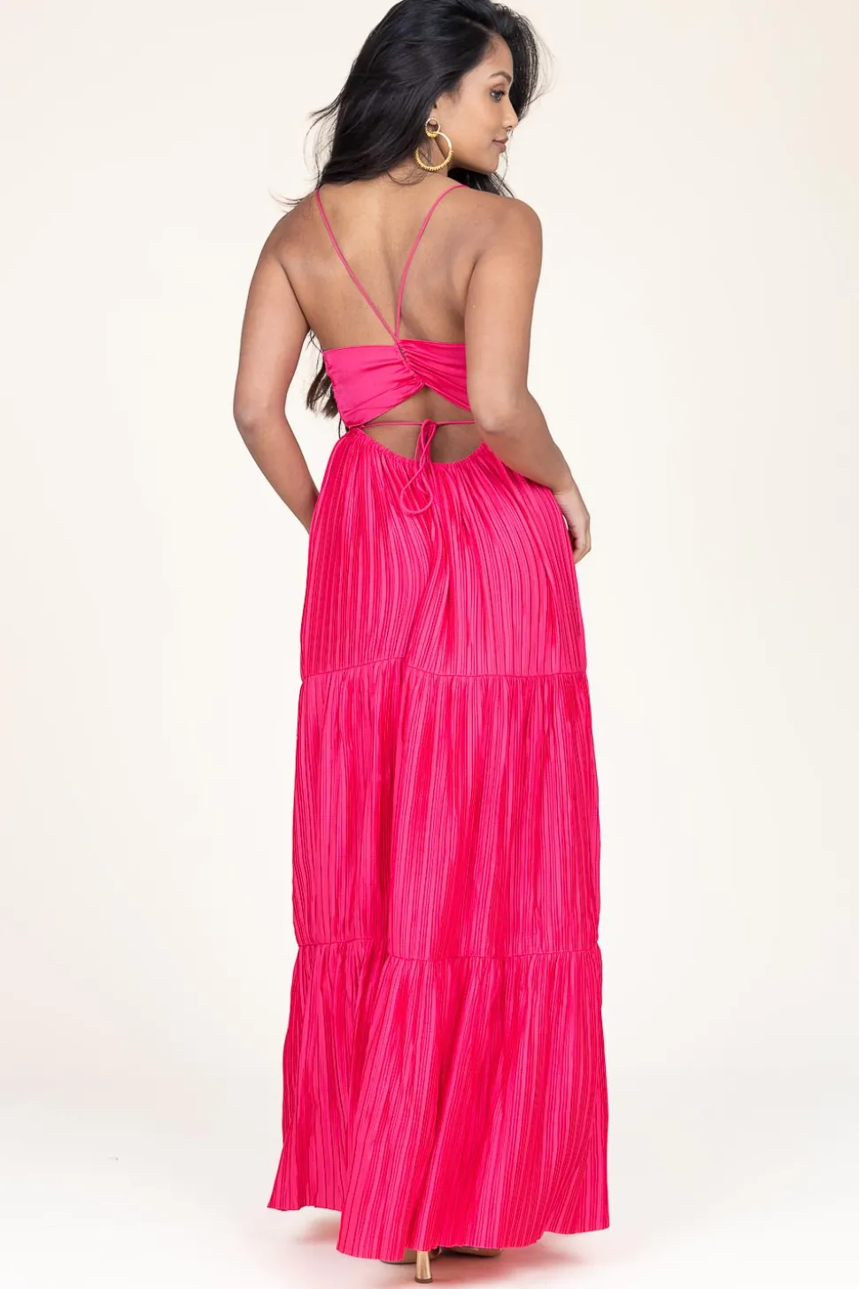 Flowey Maxi Dress Wasta | Pink... | Ba&Sh | Little Soho