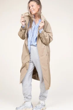 Half Padded Trenchcoat Fransis | Beige... | Co'Couture | Little Soho