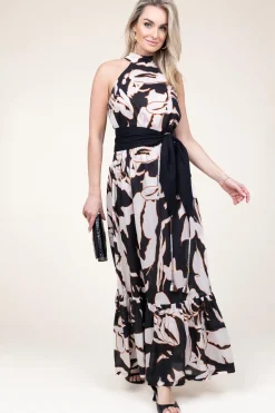 Halter Maxi Dress Tanhan | Black... | Kocca | Little Soho