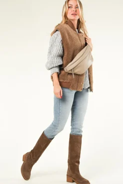 High Boots Cassy | Taupe... | Nubikk | Little Soho