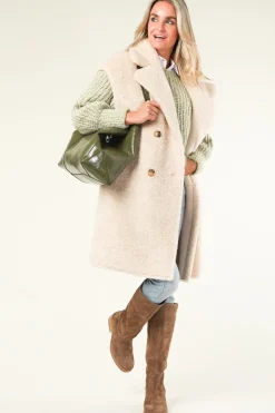 High Boots Cassy | Taupe... | Nubikk | Little Soho