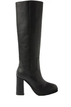 High Boot With Platform Hailey Rhode | Black... | Nubikk | Little Soho