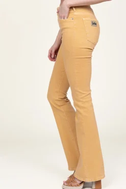 High Waist Flared Jeans Raval L34 | Yellow... | Lois Jeans | Little Soho
