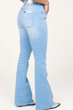 High-Waist Flared Jeans Raval Edge L34 | Blue... | Lois Jeans | Little Soho