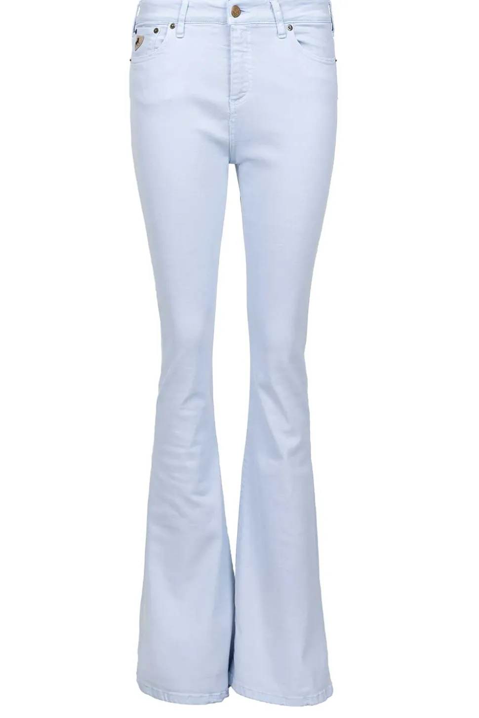 High Waist Flared Stretch Jeans Raval L32 | Blue... | Lois Jeans | Little Soho