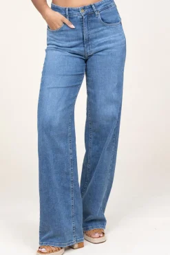 High Waist Straight Jeans Rosa L34 | Blue... | Lois Jeans | Little Soho