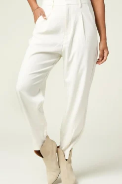 High Waist Trousers Tailor | Natural... | Copenhagen Muse | Little Soho