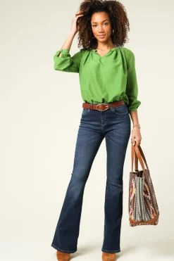Hw Flared Jeans Raval L32 | Dark Blue... | Lois Jeans | Little Soho
