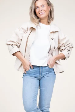 Jacket With Buttons Bulgaria | Natural... | Lollys Laundry | Little Soho