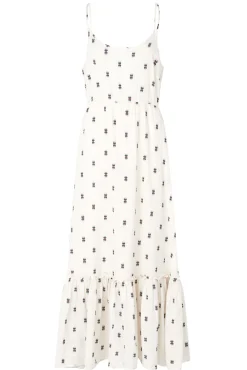 Jacquard Maxi Dress Uno | Natural... | Lollys Laundry | Little Soho