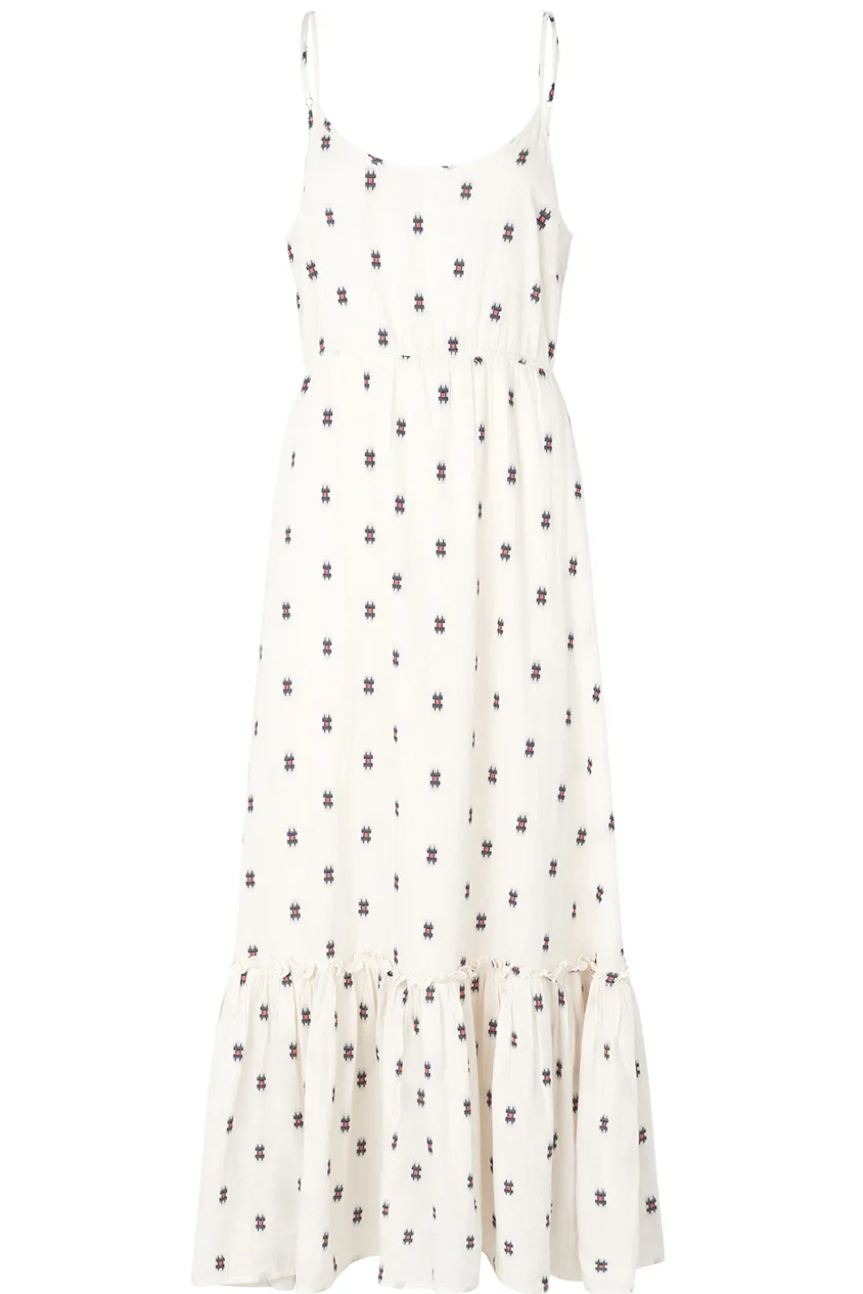 Jacquard Maxi Dress Uno | Natural... | Lollys Laundry | Little Soho