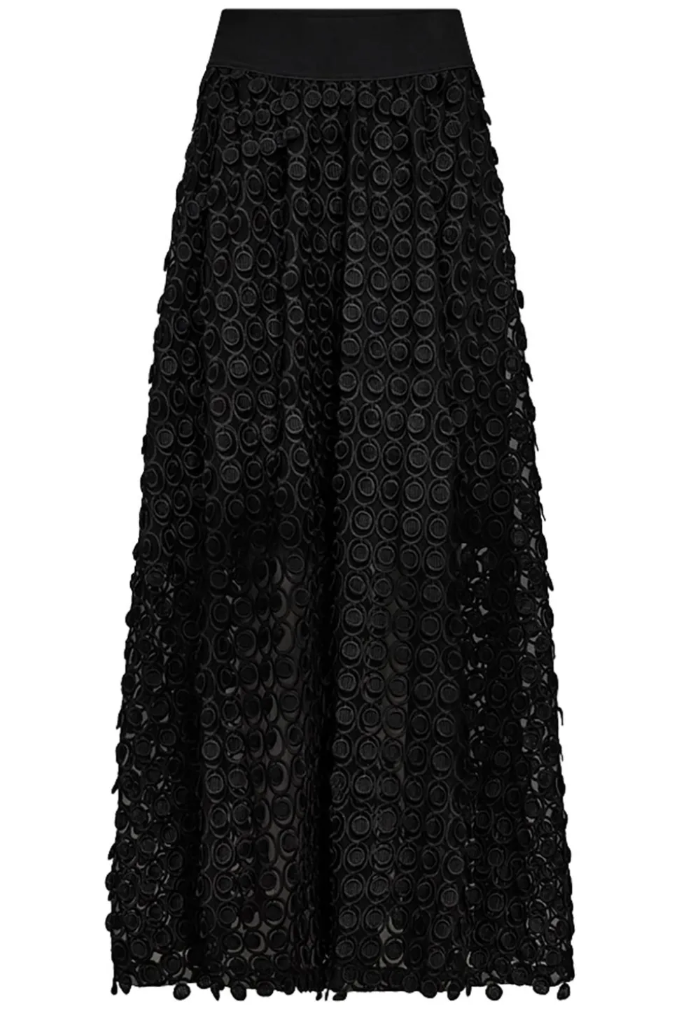 Jacquard Maxi Skirt Belive | Black... | Copenhagen Muse | Little Soho