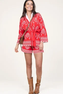 Jacquard Short Pergola | Red... | Liu Jo | Little Soho