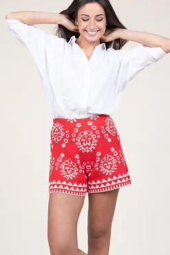 Jacquard Short Pergola | Red... | Liu Jo | Little Soho