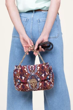 Jacquard Shoulder Bag Moon | Multi... | Vanessa Bruno | Little Soho