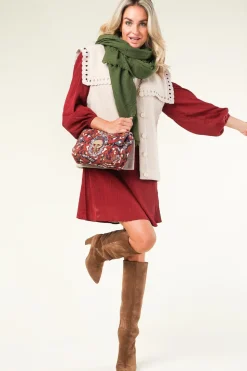 Jacquard Shoulder Bag Moon | Multi... | Vanessa Bruno | Little Soho