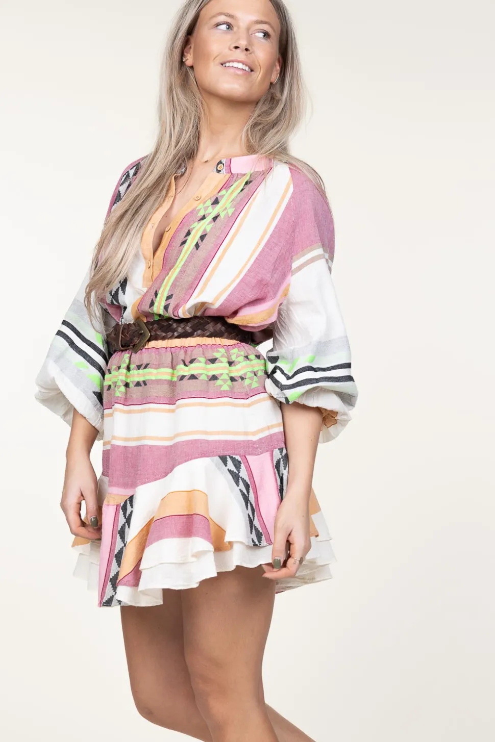 Jacquard Top Kassiani | Pink... | Devotion | Little Soho