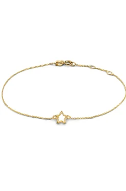 14K Bracelet Star | Gold... | Just Franky | Little Soho