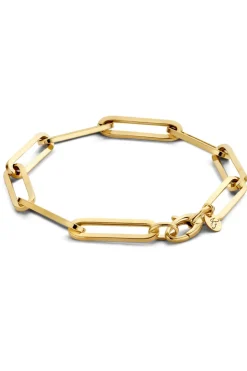 14K Gold Chain Bracelet Charm | Gold... | Just Franky | Little Soho