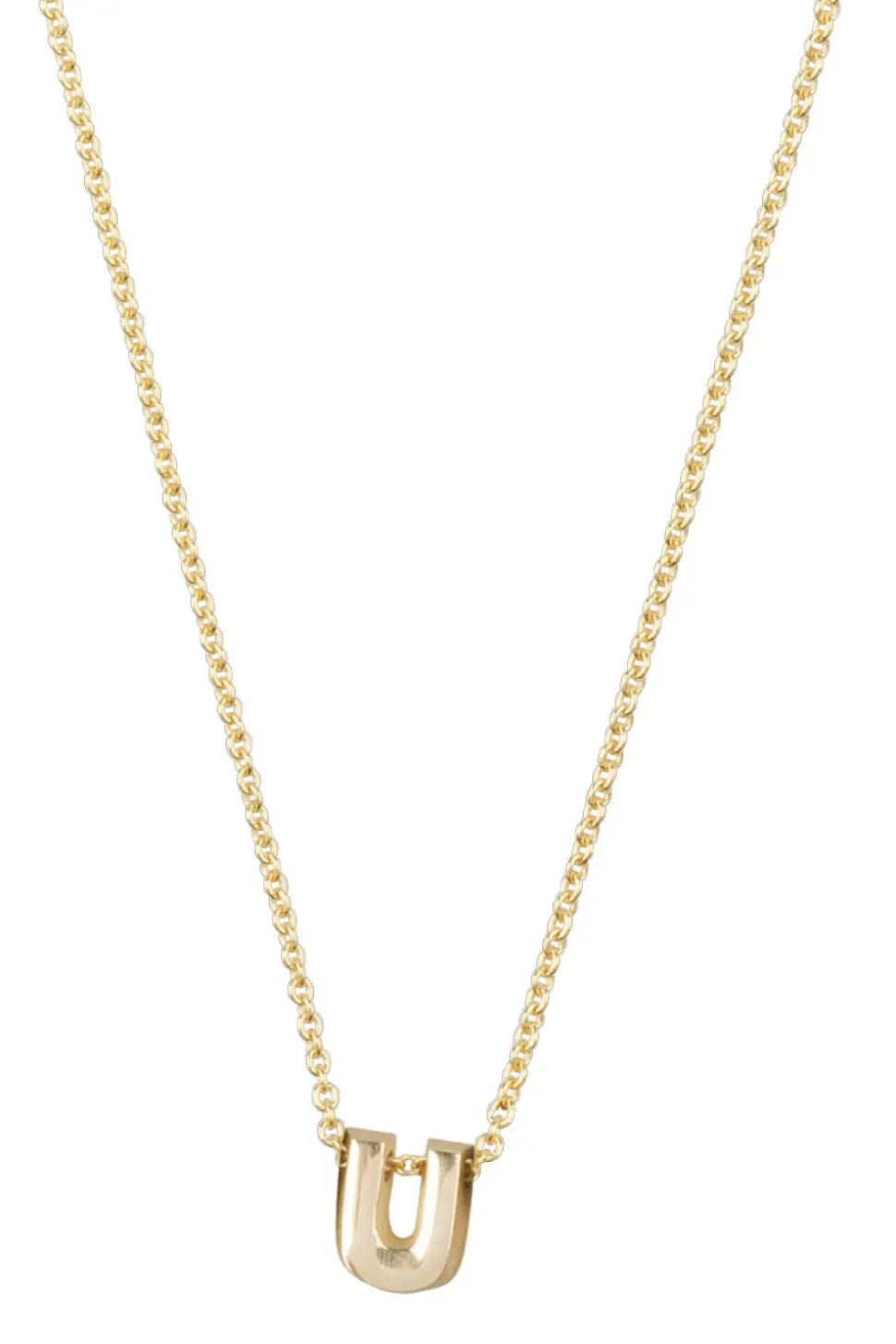 14K Gold Necklace Length 45 Cm | Yellow Gold... | Just Franky | Little Soho