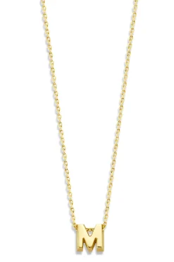 14K Gold Necklace Length 42 Cm | Yellow Gold... | Just Franky | Little Soho