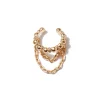 18K Gold Plated Ear Cuff Cyril | Gold... | Mimi Et Toi | Little Soho
