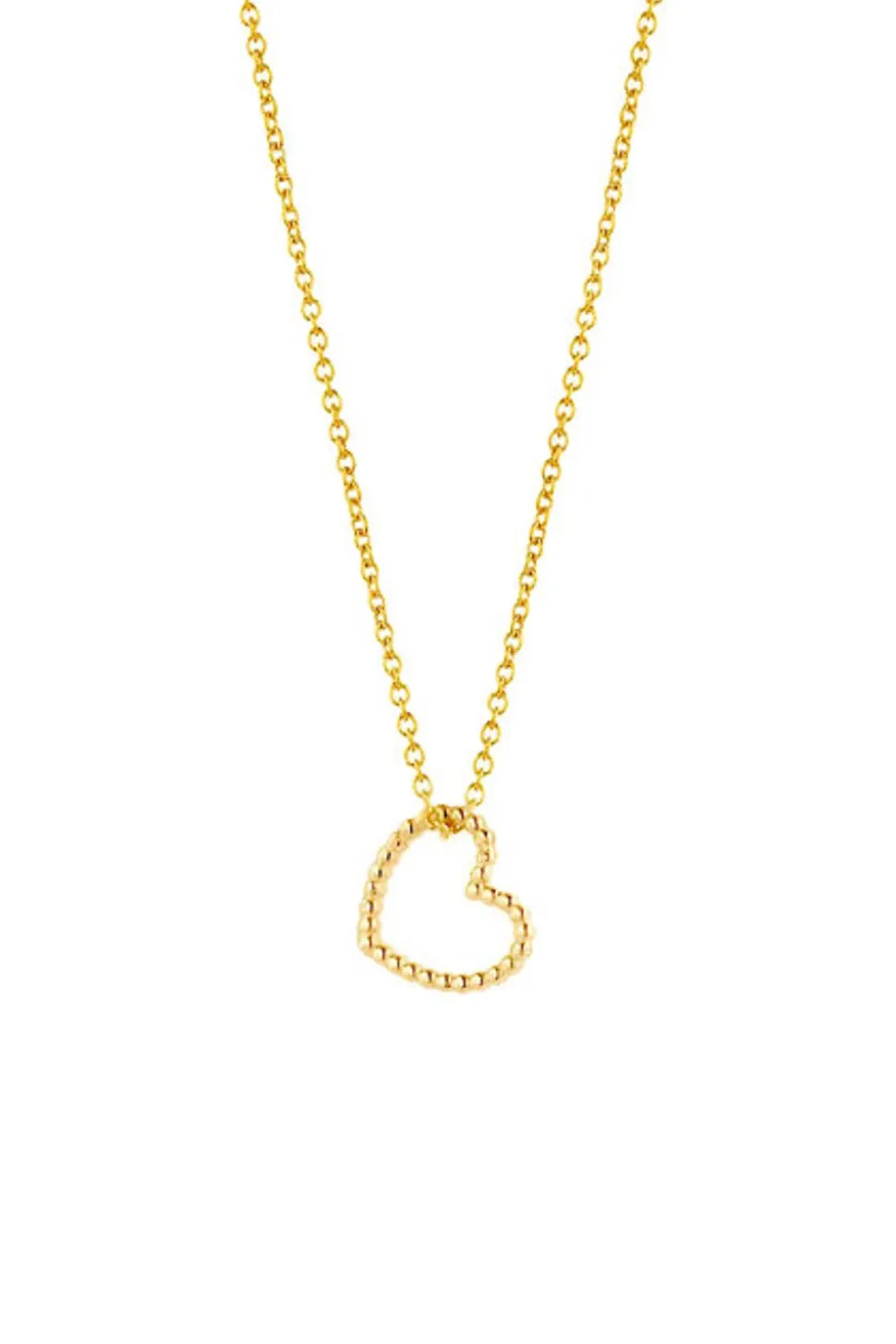 14K Gold Vintage Heart Necklace | Gold... | Just Franky | Little Soho