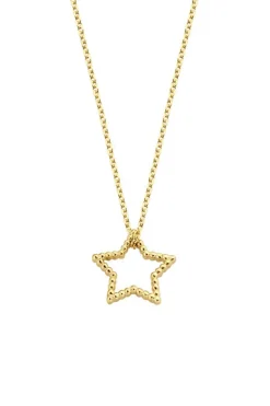 14K Gold Vintage Star Necklace | Gold... | Just Franky | Little Soho