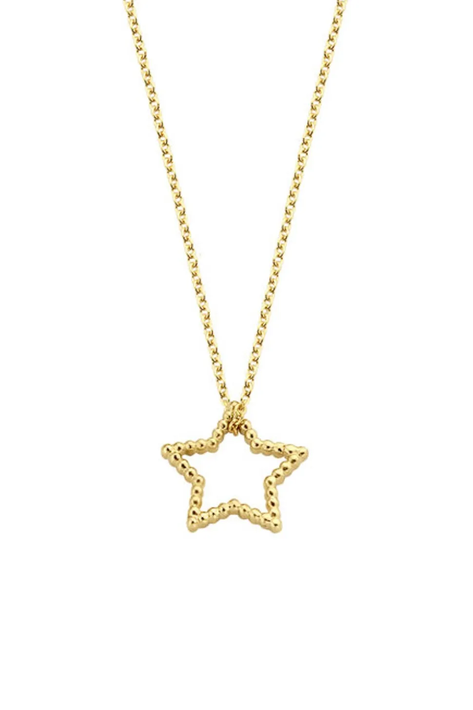 14K Gold Vintage Star Necklace | Gold... | Just Franky | Little Soho