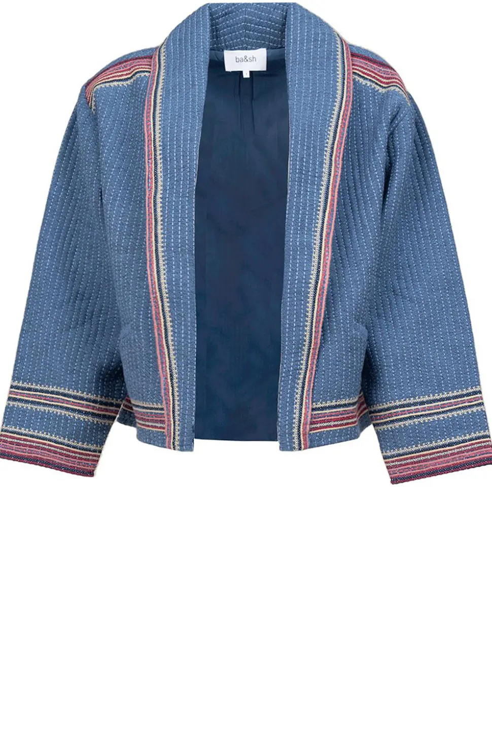 Kimono Jacket Ciago | Blue... | Ba&Sh | Little Soho