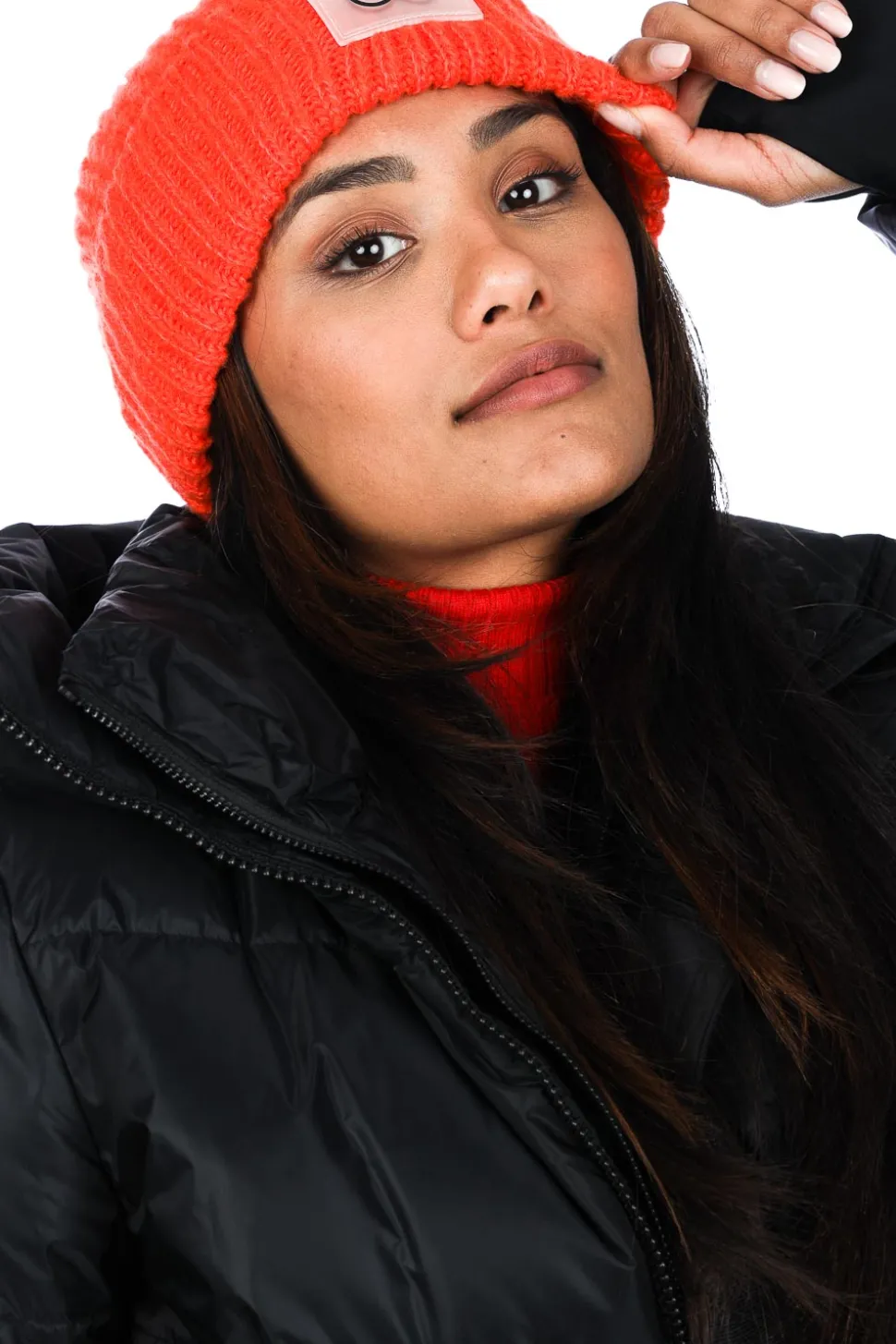 Knitted Beanie Bella | Orange... | Cc Heart | Little Soho
