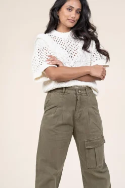 Knitted Boxy Sweater Evie | Natural... | Copenhagen Muse | Little Soho
