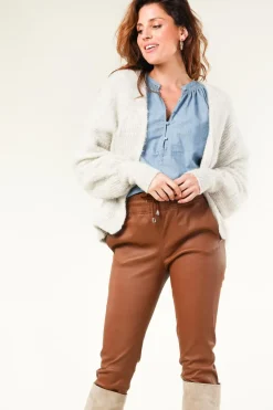 Knitted Cardigan East | Grey... | American Vintage | Little Soho