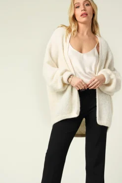 Knitted Cardigan East | Natural... | American Vintage | Little Soho