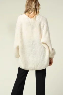 Knitted Cardigan East | Natural... | American Vintage | Little Soho