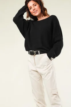 Knitted Sweater Damsville | Black... | American Vintage | Little Soho