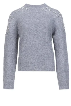 Knitted Sweater Sparkling | Grey... | Second Female | Little Soho