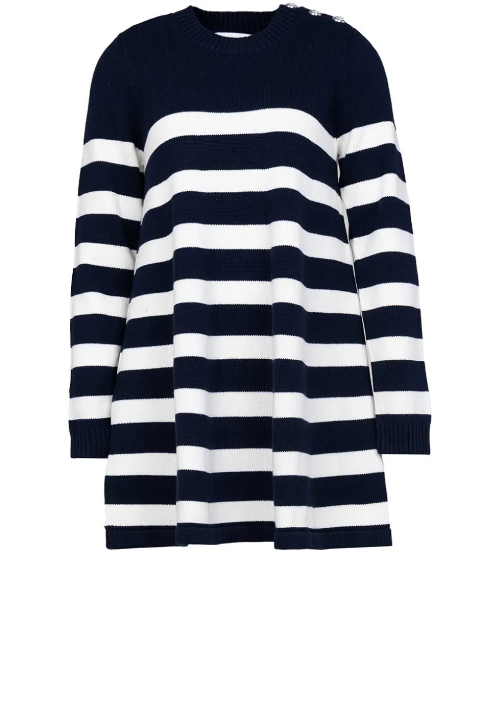 Knitted Tunic Dress Marantonia | Blue... | Ba&Sh | Little Soho