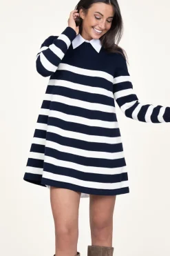 Knitted Tunic Dress Marantonia | Blue... | Ba&Sh | Little Soho