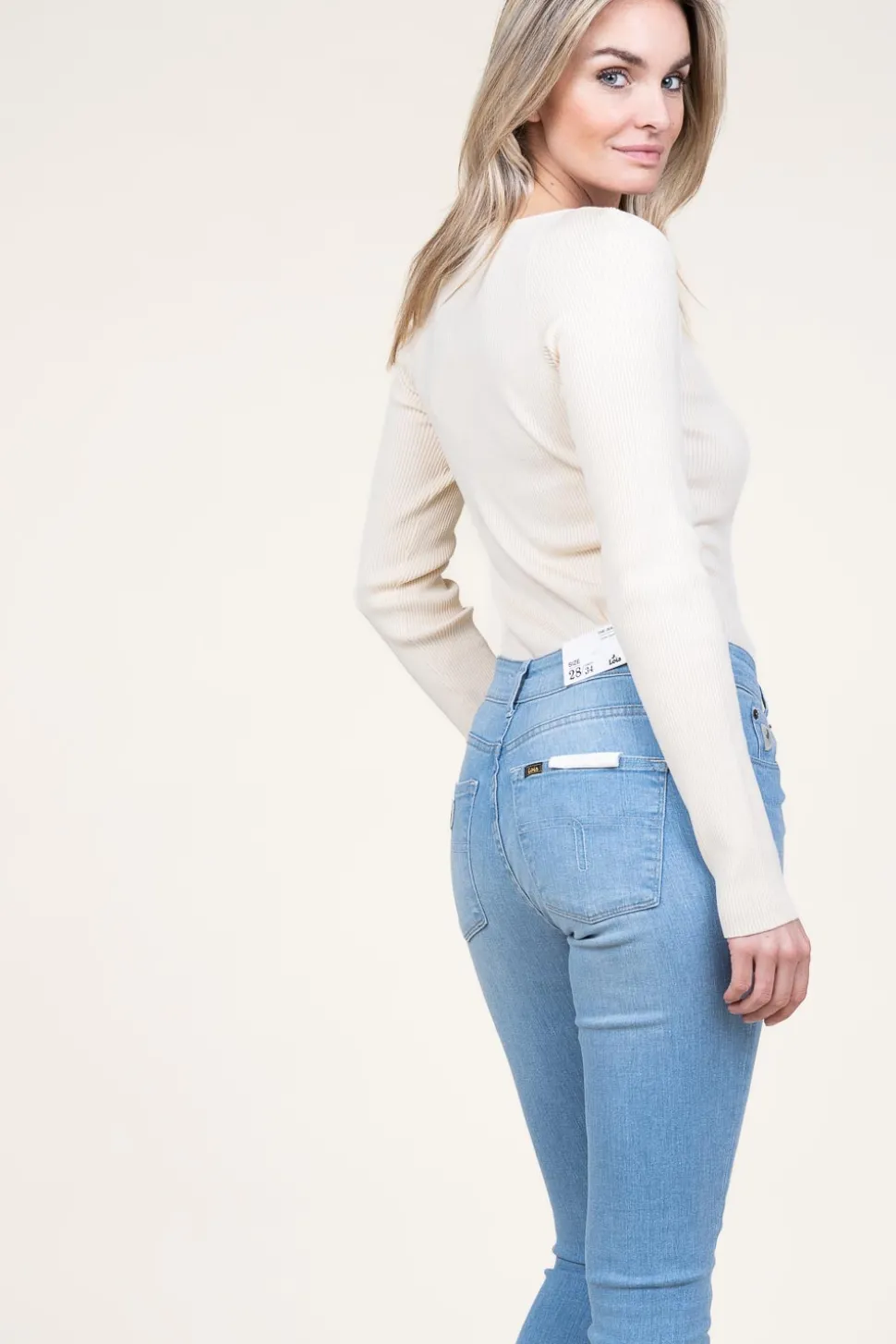 Knitted Viscose Top Solia | Natural... | Second Female | Little Soho