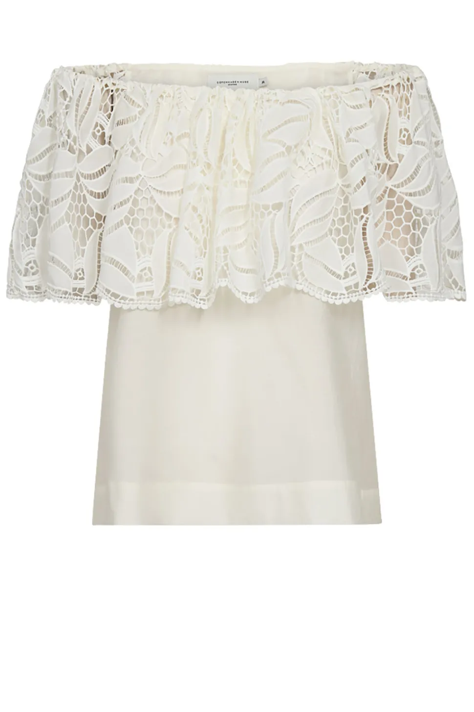 Lace Off-Shoulder Top Molly | Natural... | Copenhagen Muse | Little Soho
