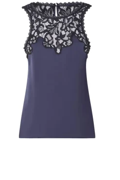 Lace Top Clea | Blue... | Ba&Sh | Little Soho