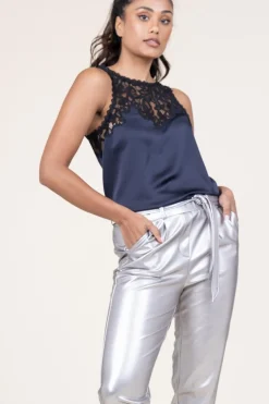 Lace Top Clea | Blue... | Ba&Sh | Little Soho