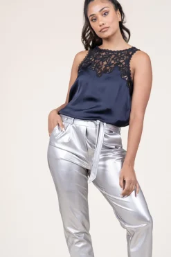 Lace Top Clea | Blue... | Ba&Sh | Little Soho